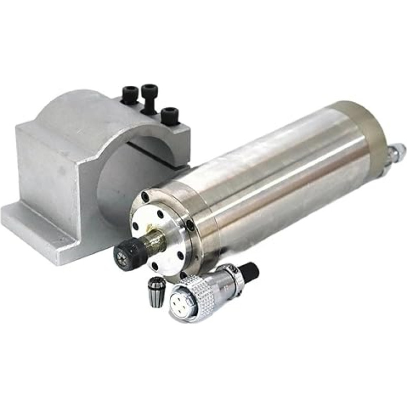1,5 kW 65 mm ER11 verpstės variklis 24000 aps/min 220V AC 4 guoliai + 65 mm įtaisas