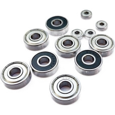 10 vnt. miniatiūrinių dėžučių 633 634 634 635 636 638-2Z ZZ (spalva:638zz 8x28x9mm)