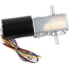 Mikromotoras su šnektengetriebe, Gleichstrom, Bürsten, hohes Drehmoment, 12 V/24 V, Reduzierstück rechtwinklig, kompakt für RC Schiebetore A5840-3650 (Variklis, 16R-12 V)