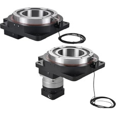 1 x Nema23 130 mm Kegelrad-Planetengetriebe mit hohler Drehplattform, ersetzt DD/18:1 Motor (Verhältnis 50 to 1,12,7 mm Input-Nema34)