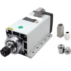 Spindelmotoras 3.5KW 220V ER20 400Hz 24000rpm + ER20a Schlüssel + 2X 1/2