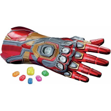 Hasbro Marvel Legends Series Iron Man Nano Gauntlet, elektroninė rankinė su geltonomis, šviesomis ir garsais, su begalybės sienelėmis