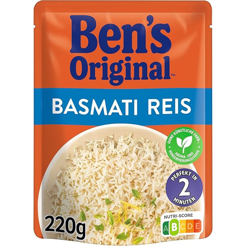 BEN'S ORIGINAL Express Basmati ryžiai 220g