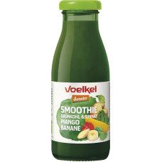 Smoothie su lapine kopūstine ir špinatais, mangu ir bananu, 2 x 0,25 l