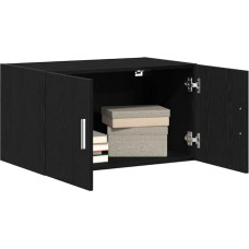 vidaXL Wall Cabinet Black Oak Effect 70 x 42.5 x 40 cm | Offers plenty of space to store things, made of durable wood material,