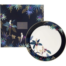 Sara Miller London SMT79066-XG 12-inch Round Platter Cockatoo