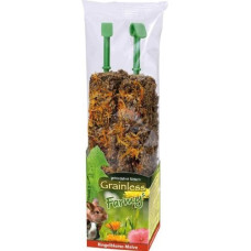 JR FARM „Farmys Light +“ be grūdų, su medetkomis – rausvai violetinė – 8 x 140 g