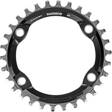 SHIMANO Plato 30d Xt para Fcm8100/Fcm8130 12x1 Chainring, Black