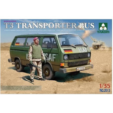 „Takom“ 1/35 mastelio „VW T3 Transporter“ autobusas su figūrėle Nr. 02013 – plastikinis modelio rinkinys