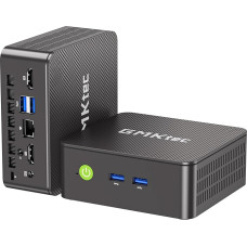 „GMKtec G3 Pro“ mini kompiuteris, 8 GB RAM, 256 GB SSD M.2, „Intel i3-10110U“ 4,1 GHz, mini stalinis kompiuteris su VESA palaikymu, skirtas biurui, namams, verslui, HTPC, „Proxmox“, dviem 4K ekranams, „Wi-Fi 6“