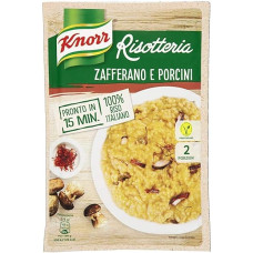15 x Knorr Risotto Zafferano e Porcini Rice with Saffron and Porcini Mushrooms 175 g 100% Italian Ready Meals Rice Dishes