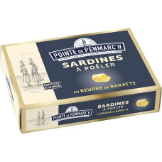 „Pointe de Penmarc'h“, Prancūzija. Kepimui skirtos sardinės su sviestu iš Bretanės, 115 g