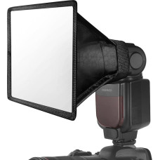 Neewer 5.9 x 4.9 inches/15 x 12.5 centimeters Translucent Softbox for Canon Nikon and Other DSLR Cameras Flashes,Neewer TT560 TT850 TT860 NW561 NW670 VK750II Flashes
