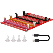 Atminties diagnostikos analizatorius „Desktop DDR3 / 4/5 RDIMM/UDIMM“ – atminties testavimo plokštė, skirta stacionariems serveriams ir kompiuteriams
