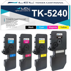 LCL Compatible Toner TK-5240 TK-5240K TK-5240C TK-5240M TK-5240Y 1T02R70NL0 1T02R7CNL0 1T02R7BNL0 1T02R7ANL0(KCMY) Compatible with Kyocera ECOSYS M5526 M552 M56cdw M5526cdn P5026 P5026cdn Toner