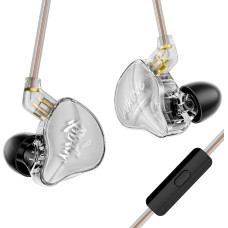Yinyoo KBEAR K01 PRO Gaming Earphones IEM Transparent with Microphone