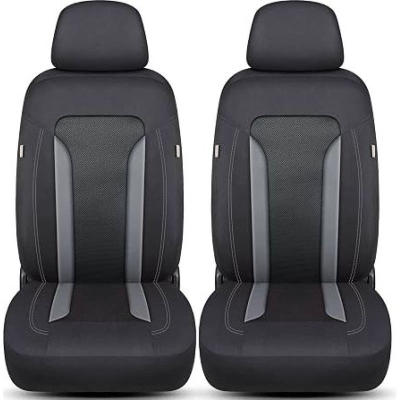 Seat Covers for Mercedes Citan 2012-21 in Black/Grey TF2
