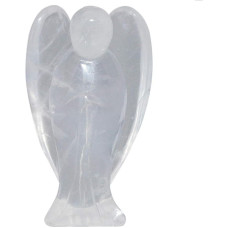 „mookaitedecor“ „Inch Pockets“ „Guardian Angel“ – iš kristalo ir brangakmenių išdrožta figūrėlė, statulėlė, papuošalas, dekoracija, Reiki gydomasis akmuo