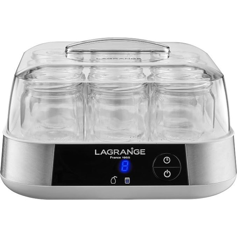 „Lagrange“ 459002 jogurto gaminimo prietaisas su šepetėliu, 18 W