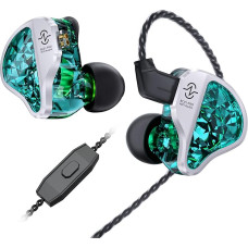 „Yinyoo CCZ Harmony BC01 Pro“ laidinės ausinės, 1DD 1BA hibridinis modelis, ausinės, trijų dažnių subalansuota triukšmo izoliacija, mikrofonas