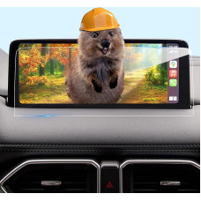 LFOTPP For CX-5 CX-8 CX-9 Connect 10.25 Inch Navigation Screen Protector - Anti-Fingerprint Tempered Glass 9H Scratch-Resistant Anti-Fingerprint Screen Protector GPS Navigation Stereo Film