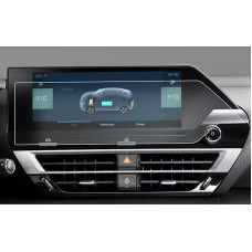 YEE PIN Pack of 2 10 Inch Compatible with Citroe*n C4 E-C4 2022 2023 Protective Film GPS Nano Film Transparent Screen Protector C4 E-C4 Film Protection Scratch-Resistant Car Accessories