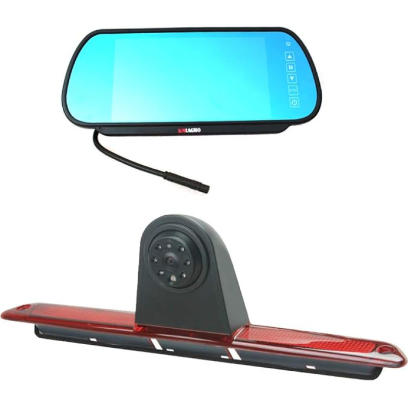 Sprinter Brake Light Reversing Camera for MB Mercedes Benz Sprinter W906 / VW Crafter Vans Light Parking (Sprinter Van with Monitor)
