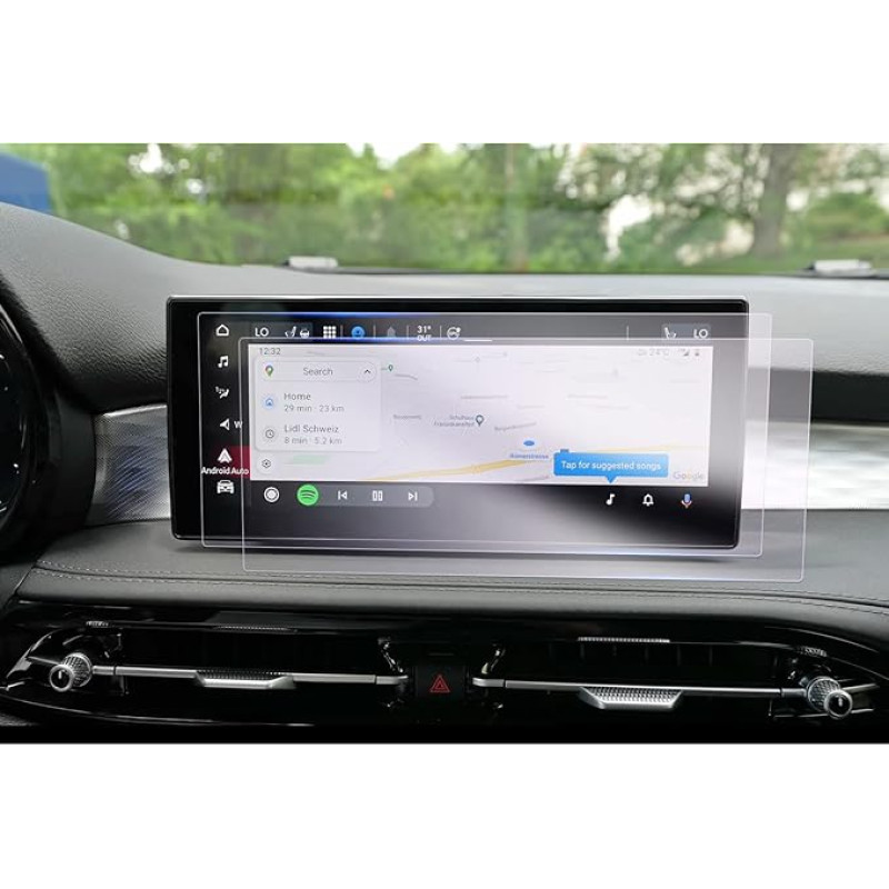 GAFAT [Pack of 2] Compatible with Alfa Romeo Tonale 2022 2023 2024 10.25 Inch Navigation Protective Film, 10.25 Inch Infotainment Screen Nano Screen Protector, Shockproof, 6H Anti-Scratch