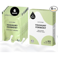 My.Yo - Ekologiškas jogurto raugas Lacto Pro | 6 x 5 g | Raugas iki 30 l naminio jogurto