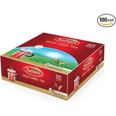 Selen Gold Label Tea Black Tea 100 Tea Bags