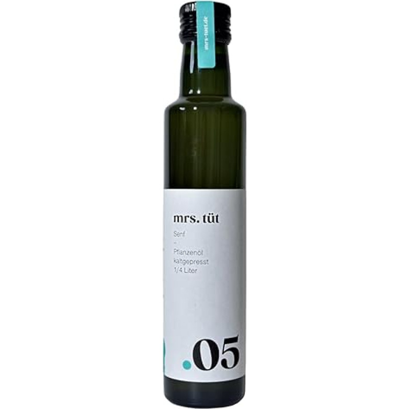 mrs. tüt Garstyčių aliejus Valgomasis aliejus 250 ml