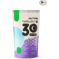 Oh!Tomi Hello Slim Detoxification Tea | For the Night | Detox | Promotes Weight Loss | Relaxing | Helps Fall Asleep | Natural Ingredients | Delicate Taste | Easy to Prepare | 30 Bags
