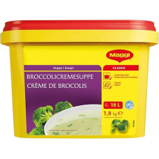 Maggi Brokolių sriuba su grietinėle, autentiška brokolių sriuba, vegetariška, pakuotė po 1 (1 x 1,8 kg)