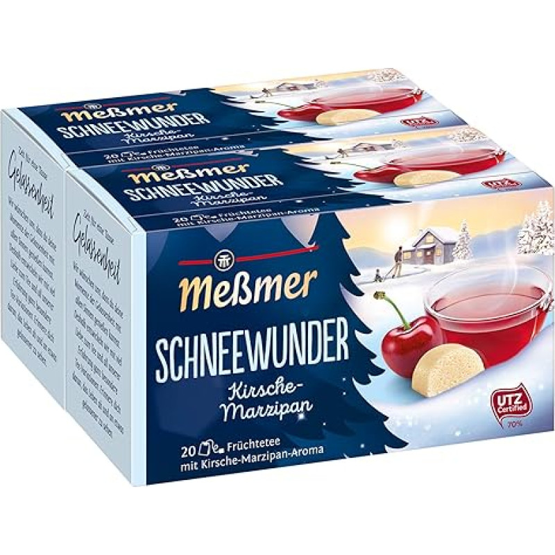 Meßmer Schneewunder Tea Bags Pack of 20 (2 x 50 g)