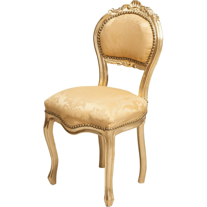 BISCOTTINI INTENATIONAL ART TRADING Biscottini Luigi XVI 93 x 42 x 42 cm | Antikvarinis sidabras | Minkštas prancūziško stiliaus krėslas | Miegamojo krėslas, Media