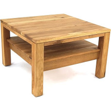 DEINE TANTE EMMA Bora II 2152 Kavos staliukas su stalčiumi Ąžuolo masyvas Apie 70 x 48 x 70 cm