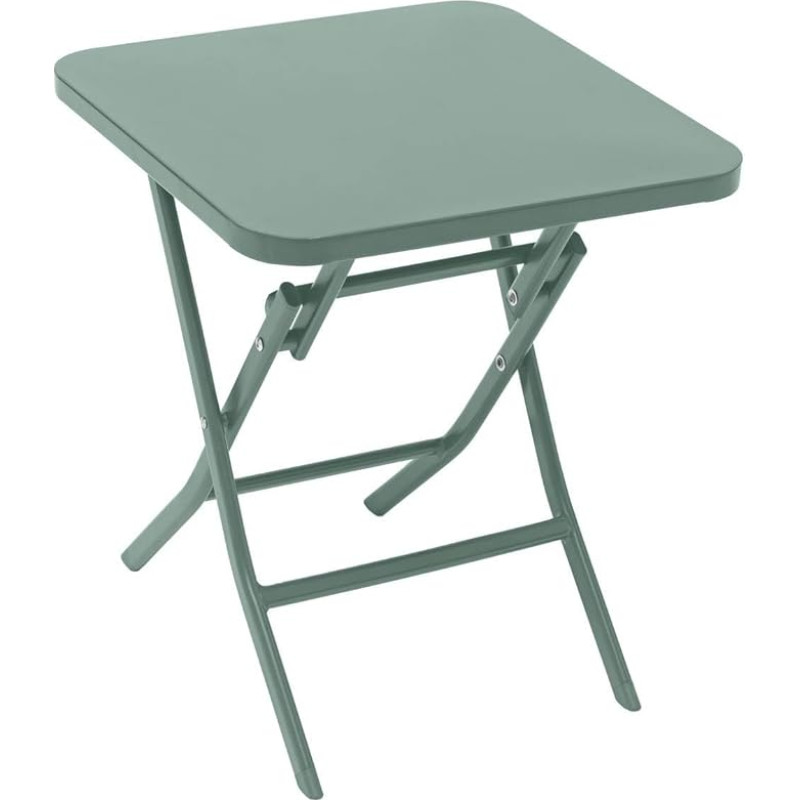 Hespéride - Square Garden Side Table Greensboro Olive Green - 40 × 40 cm - Olive Green