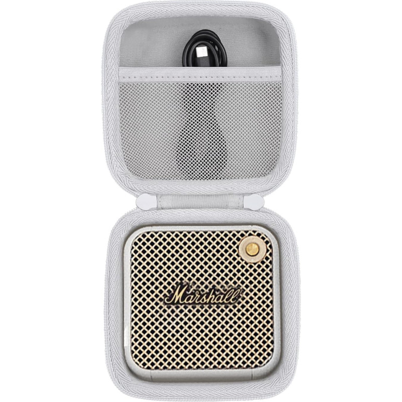 Aenllosi Hard Case for Marshall Willen Portable Bluetooth Speaker, Only Bag (White)