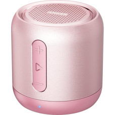 Anker Soundcore Mini Bluetooth Speaker, Compact Speaker with 15 Hours Playtime, Fantastic Sound, 20 Metre Bluetooth Range, FM Radio and Intense Bass (Pink)