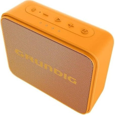 Grundig GBT Jam+ Black Bluetooth Speaker, Soundbox, 3.5 W RMS, Bluetooth 5.0, up to 30 m Range, Up to 30 Hours Battery Life, Power Bank & Hands-Free Function, Waterproof IPX7, Orange