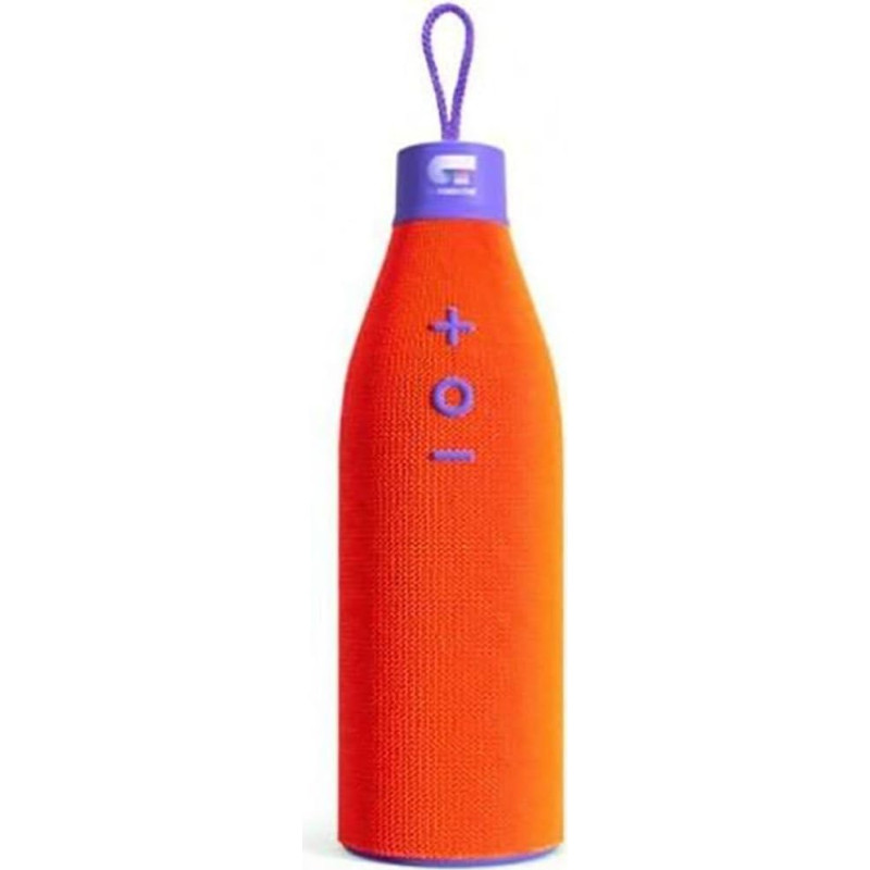 Portable Bluetooth Speaker, Orange Bottle