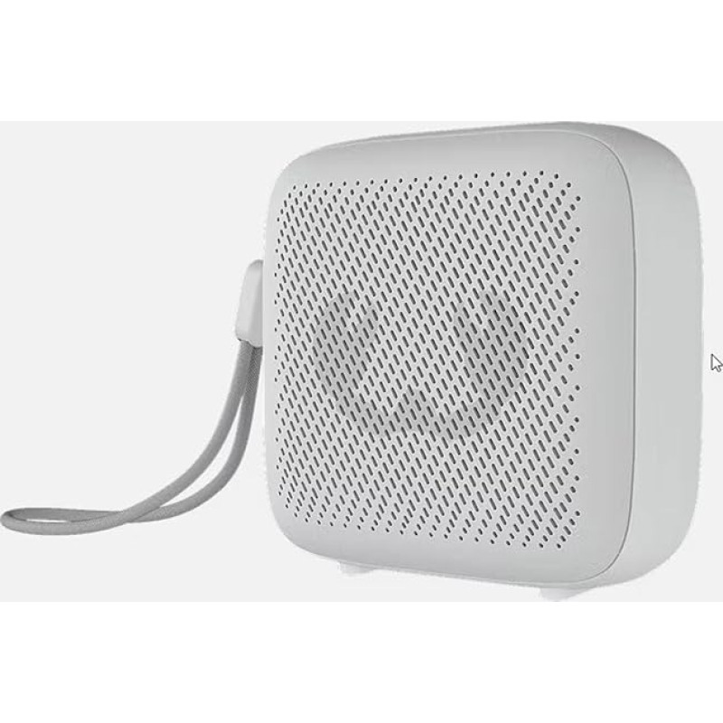 Fresh 'n Rebel Wireless Bluetooth Speaker IPX-5, up to 20 Hours Battery Life, Splashproof, Micro-SD Slot, Type-C, Can Also Be Used for PC and Multimedia, Built-in Microphone (Ice Grey)