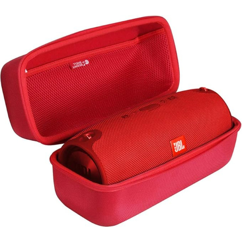 Hermitshell Hard Travel Case for JBL Xtreme 3 / JBL Xtreme 2 Waterproof Portable Stereo Bluetooth Speaker (Red)