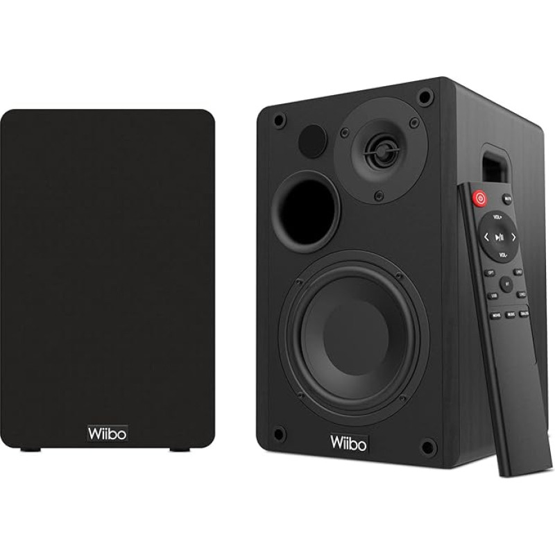 Wiibo Oxy 400BT Altavoces Bluetooth 4 Pulgadas 2 vías