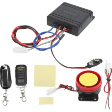 Motorcycle Alarm System, KIMISS 12V Anti-Theft Security Wireless Vibration Alarm Universal for Scooter Bicycles