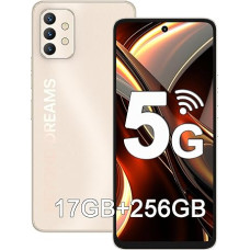 UMIDIGI A13 Pro Max 5G išmanusis telefonas be sutarties, 17GB + 256GB atminties mobilusis telefonas be sutarties, 6,8 colių HD+ 90Hz ekranas, 64MP + 24MP aštuonių branduolių fotoaparatas, 5150mAh dvigubas 5G Android 12 mobilusis telefonas