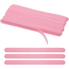 sourcing map 50 x rosa Kabelbinder, 15,2 cm, wiederverwendbare Drahtbänder, verstellbare Kabelführung für Elektronik, Computer