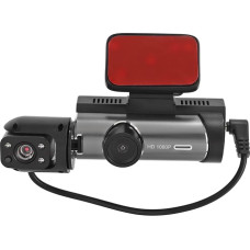 Dash Cam Front Rear 1080P HD Video 3.16 Inch Display Motion Detection 360 Degree Rotating Lens Loop Video Recording Car Dash Camera