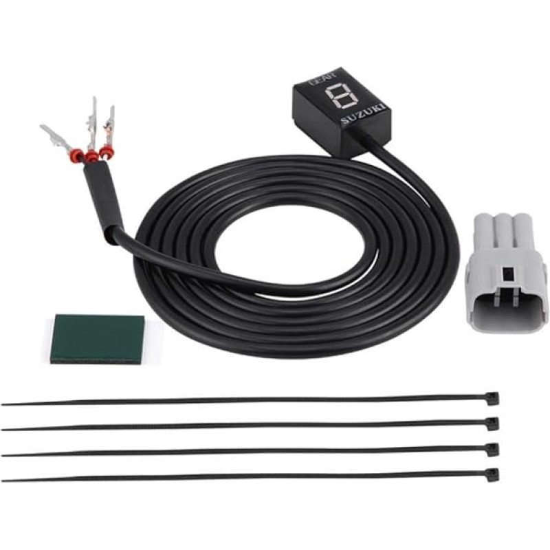 Motorcycle Gear Indicator, Motorcycle N-6 Gear Indicator ECU Plug for Intruder 800 V Current GSXR 600