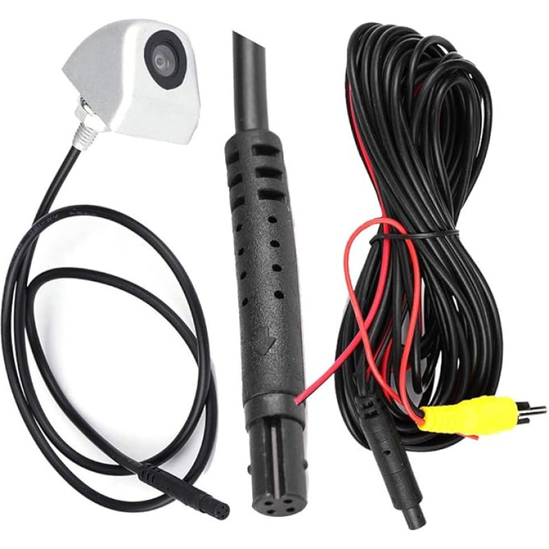 Universali atbulinės eigos kamera, automobilio CCD atbulinės eigos kameros pakeitimas, stovėjimo aikštelė, naktinio matymo atbulinės eigos kamera, atspari vandeniui IP 68 (sidabrinė)